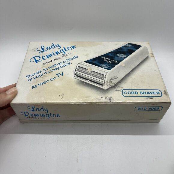 Vintage Remington WER-4000 Lady Remington Cord Shaver Case 1980s Tested Working - Picture 2 of 10